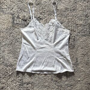 Vintage white cami - size small